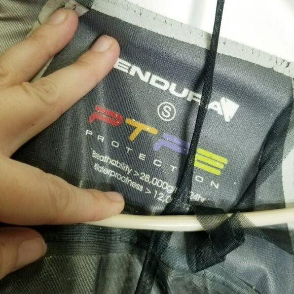 Endura PTFE Protection Waterproof Cycling Biking Jacket Mens S Black Polyester‎ - Picture 3 of 16